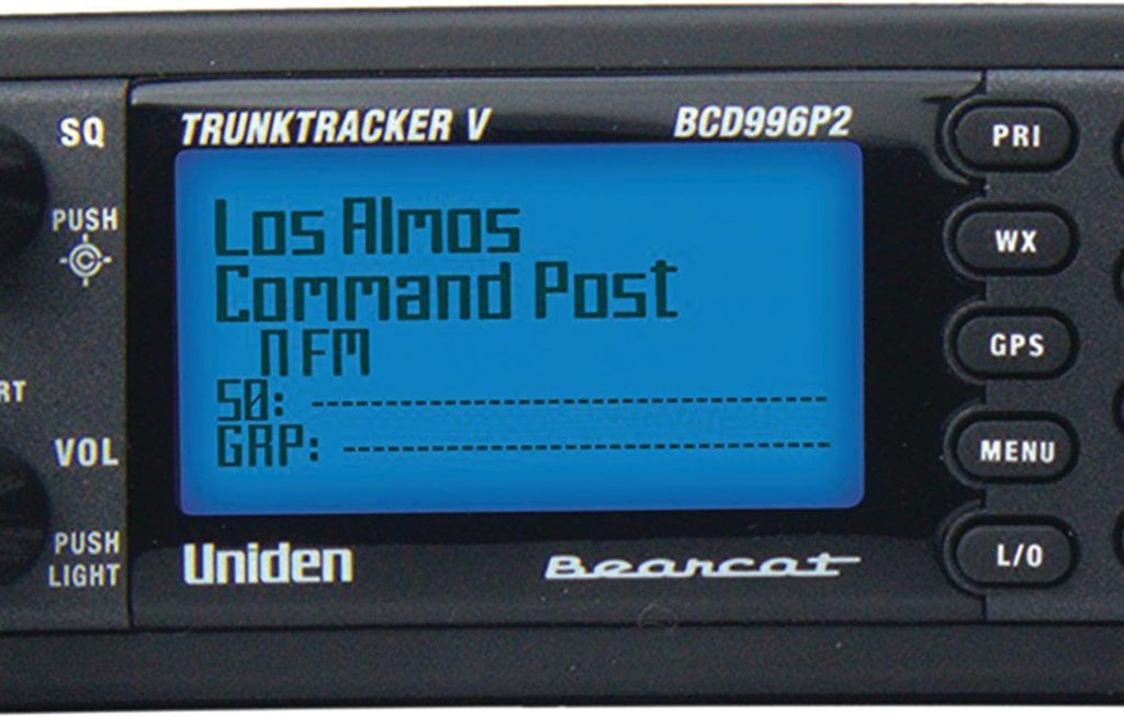 Digital Mobile TrunkTracker V Scanner with 4-Line Alpha Display Q634879