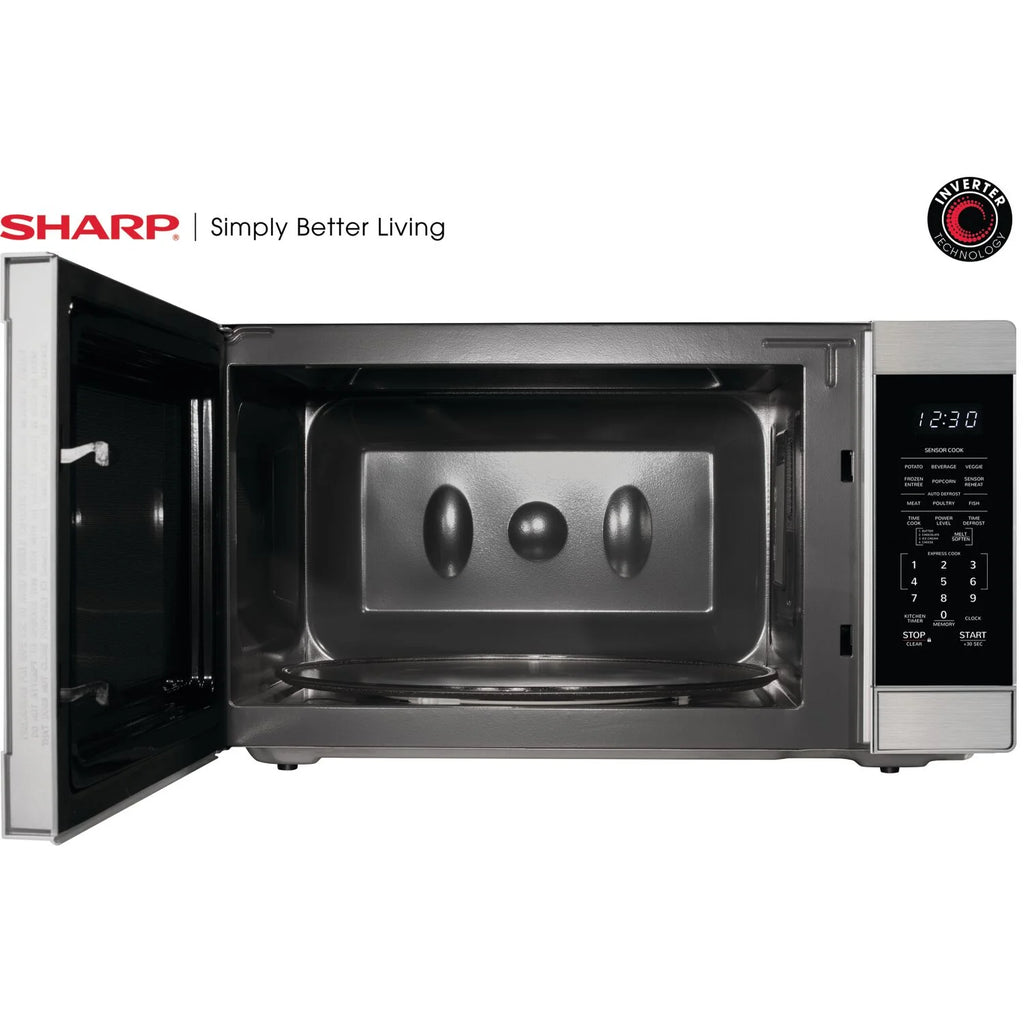 2.2 Cu. ft. Countertop Microwave Oven with Inverter Technology in Stainless Steel V423541