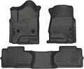 Black Front & 2nd Seat Floor Liners 3 Pcs D9797