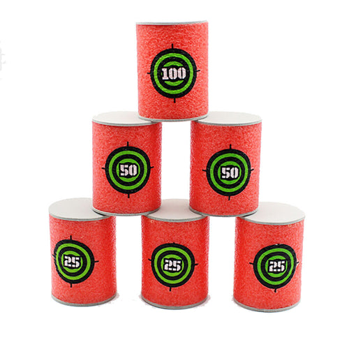 18x EVA Soft Bullet Target Dart Toy K1222