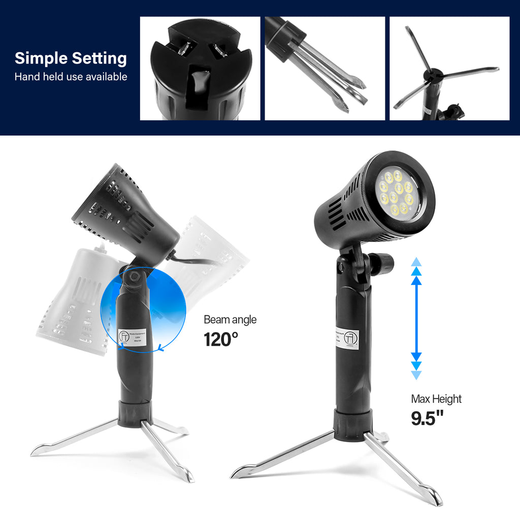 24" Folding Photo Light Box with LED Lighting Kit and Tripod B699868
