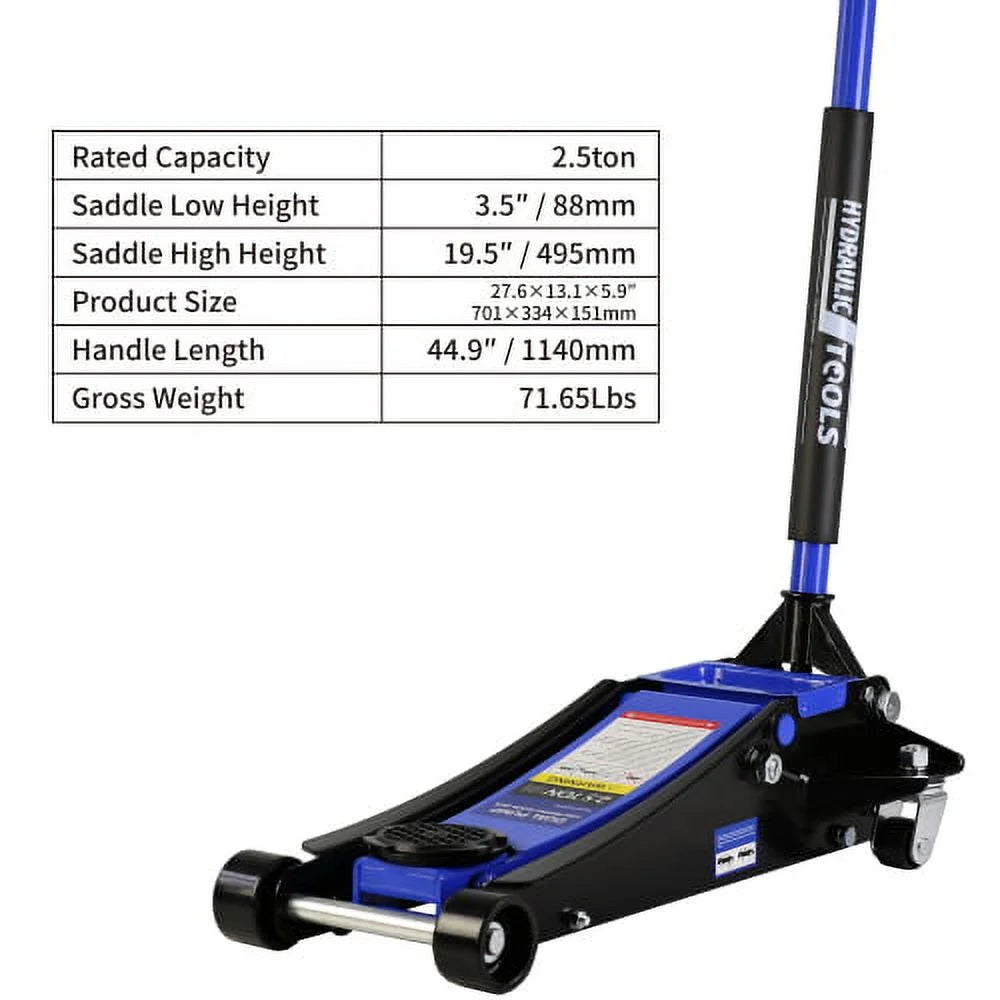 2.5 Ton Low Profile Steel Hydraulic Floor Jack L5984