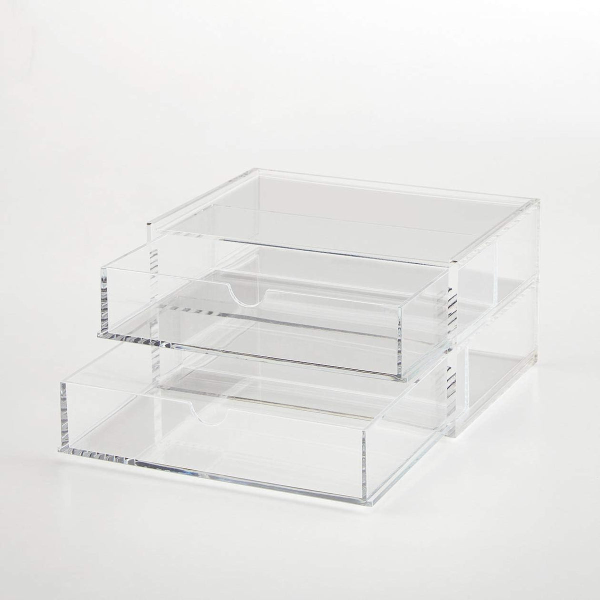Acrylic Case 2 Drawers Small Pack of 2 V934