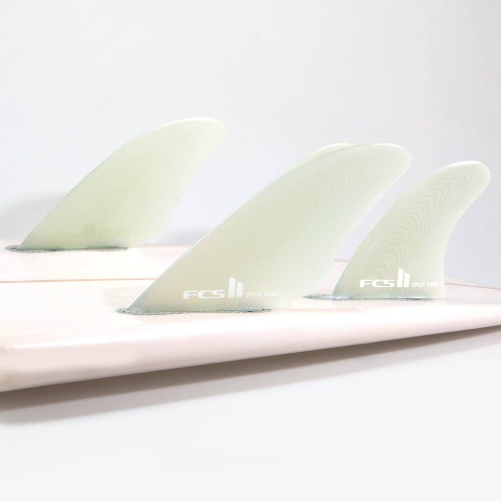 FCS II PG Split Keel Quad Fin Set H2361