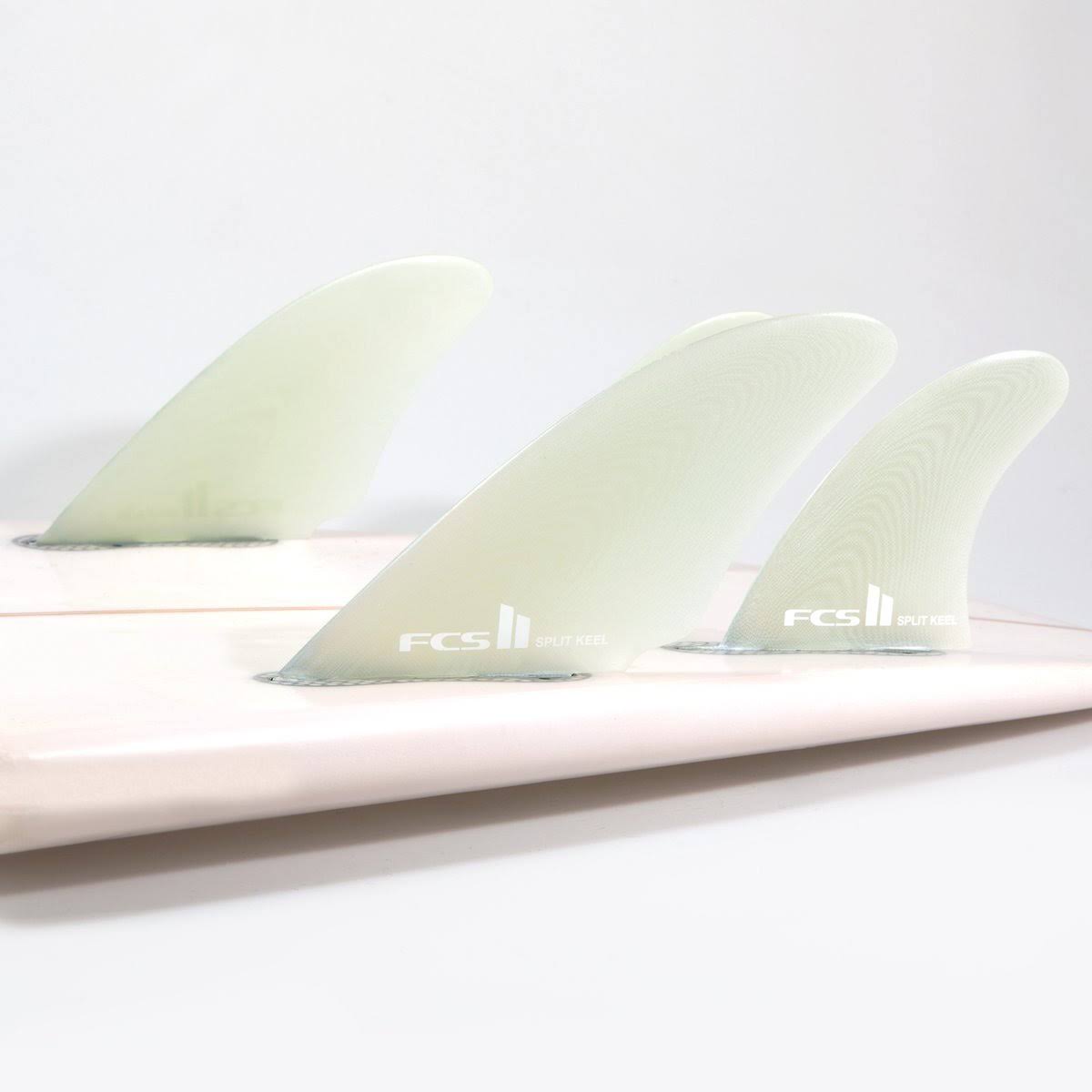 FCS II PG Split Keel Quad Fin Set H2361