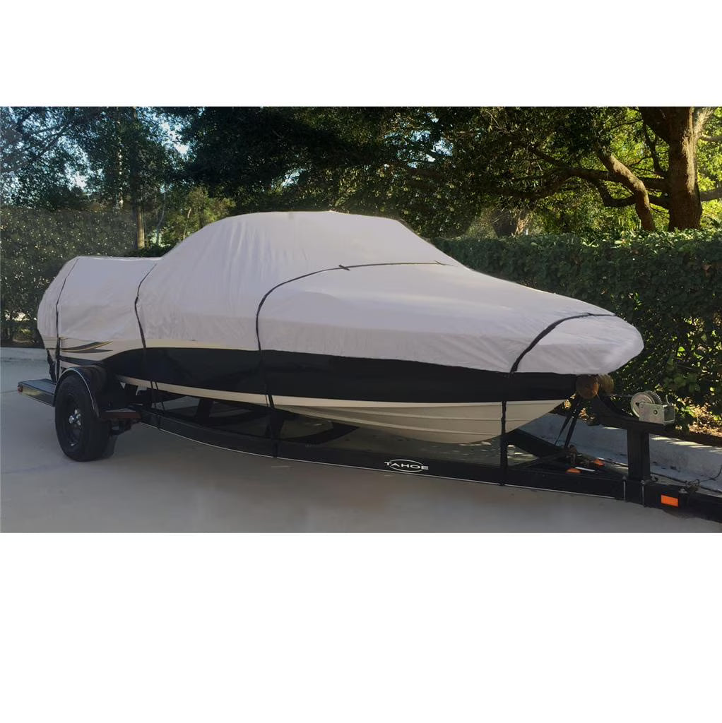 Boat Cover for Crestliner Kodiak 1600 SC O/B W/O TM 2010-2015 O420405