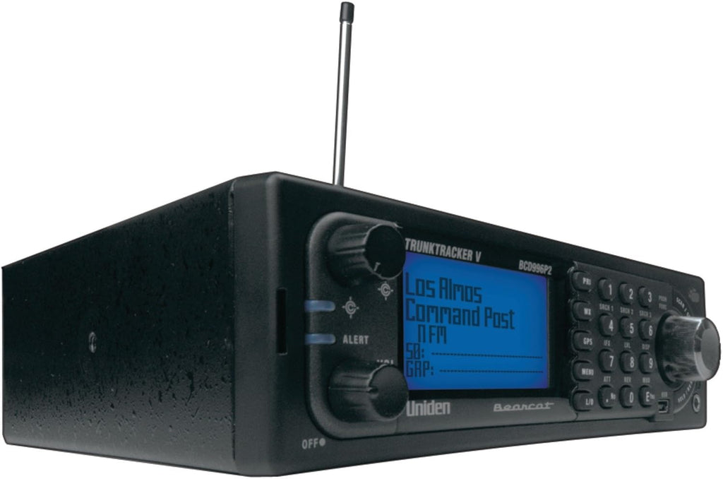 Digital Mobile TrunkTracker V Scanner with 4-Line Alpha Display Q634879