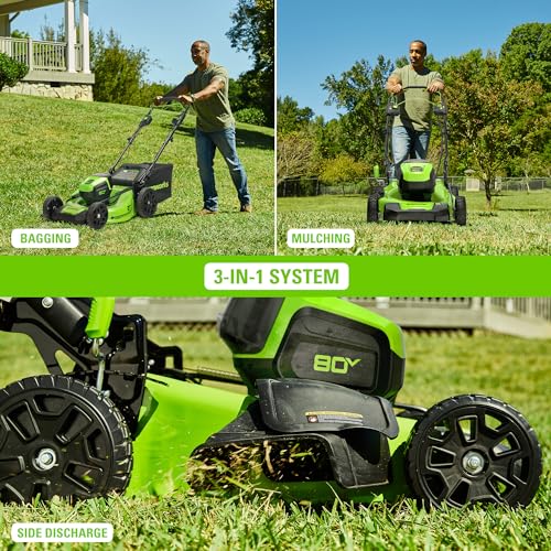 21-Inch 80V Self-Propelled Cordless Lawn Mower R72375