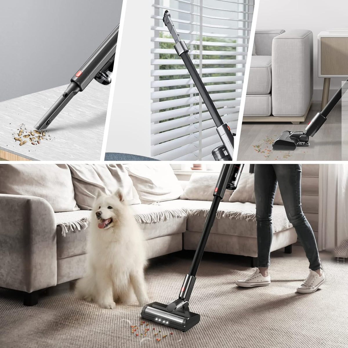 Cordless Stick Vacuum Cleaner with HEPA Filter X369