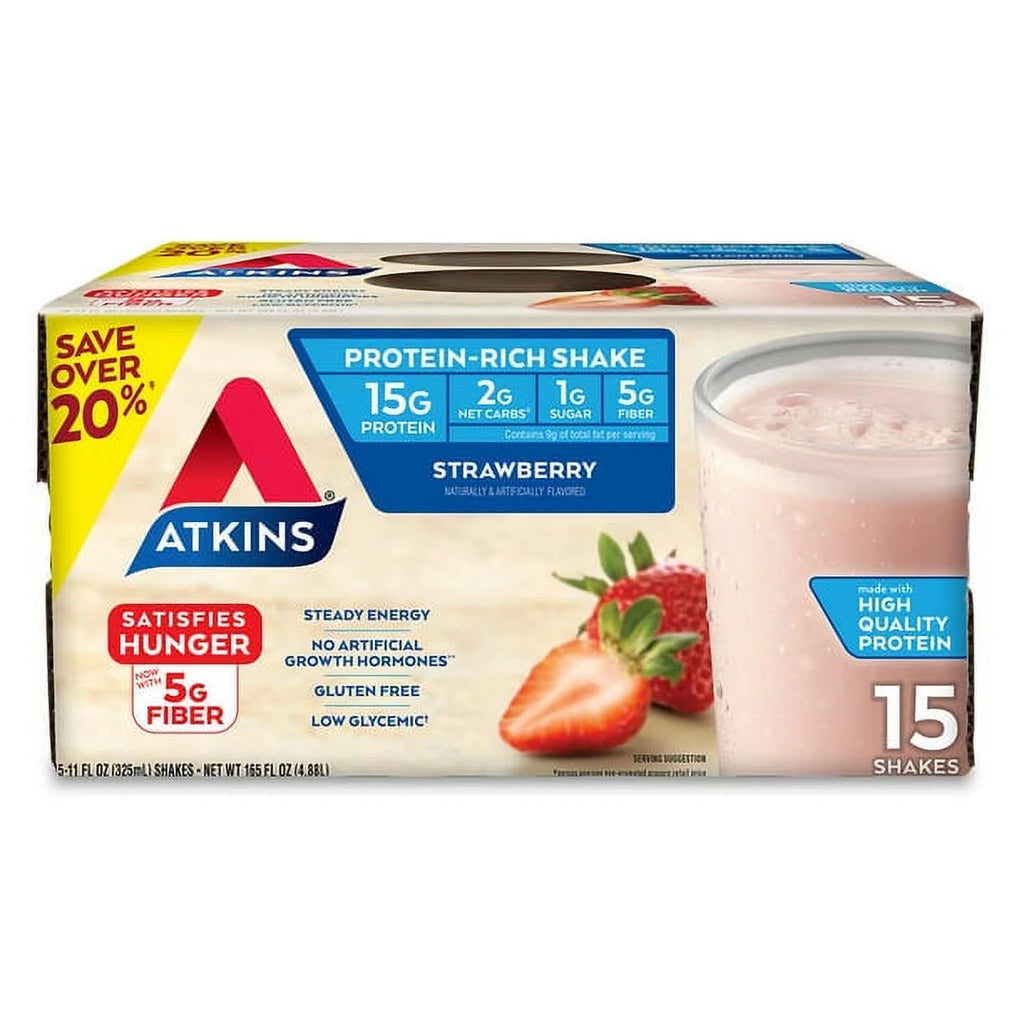 Gluten Free Strawberry Protein-Rich Shake (15 Pk.) F289469