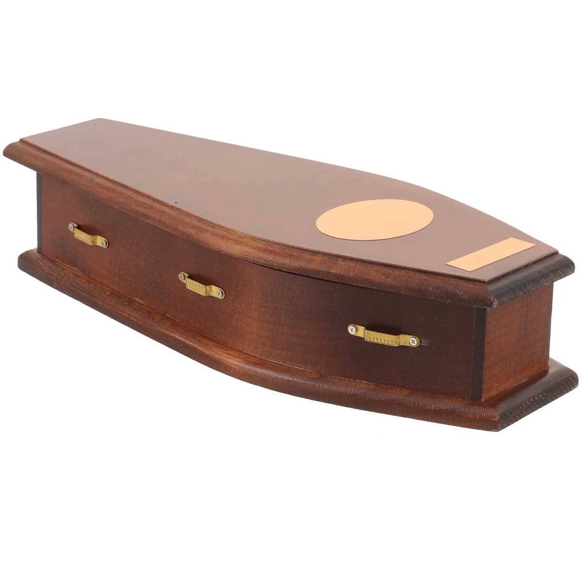 Miniature Doll House Furniture Coffin Ornament P620136