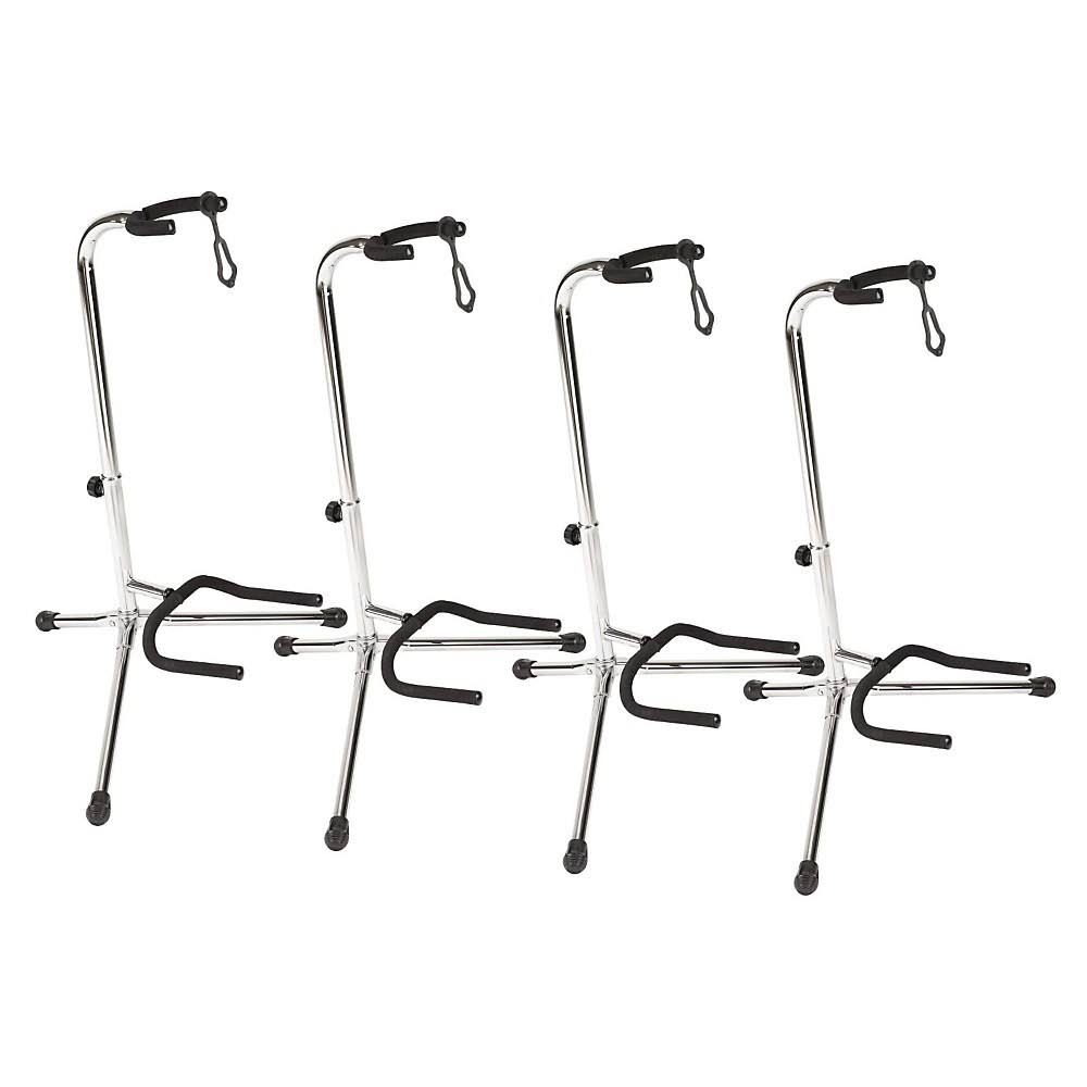 Guitar Stand 4 Pack Chrome Silver N4137