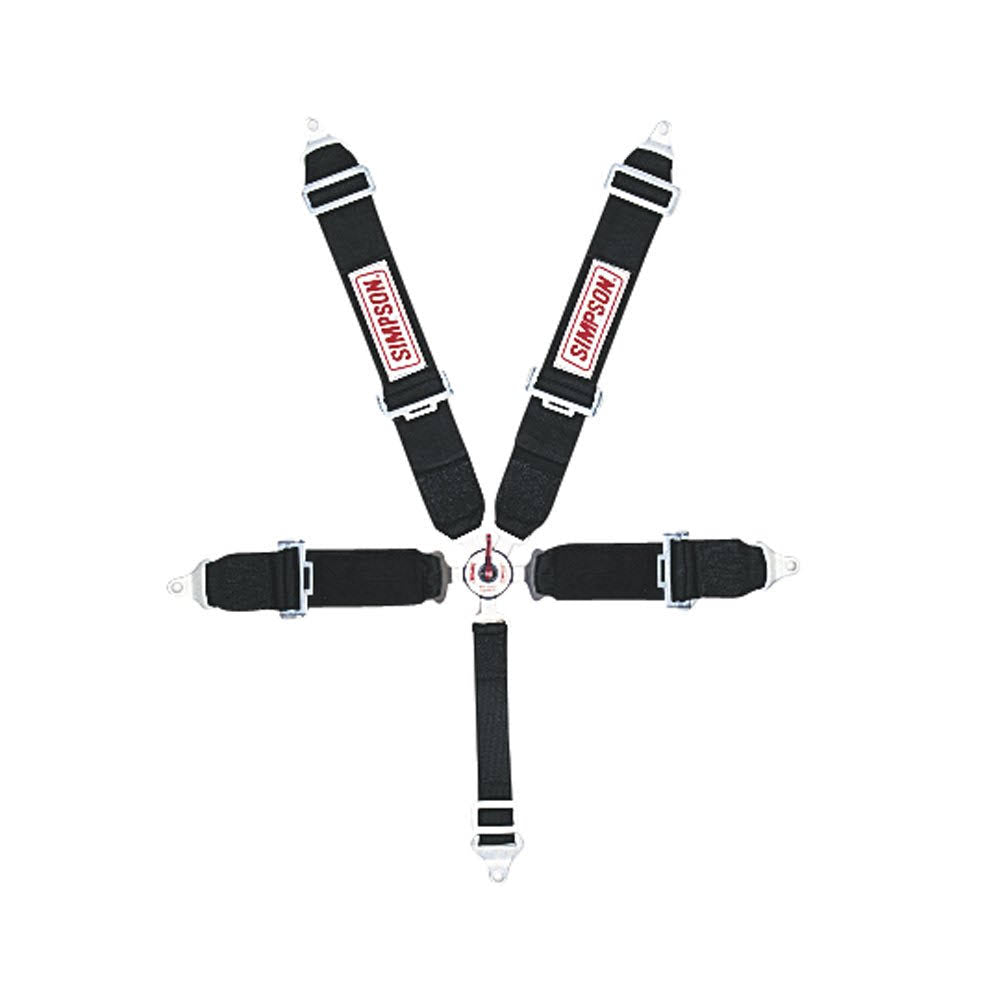 Black Pull-Down 5-Point Harness U8696