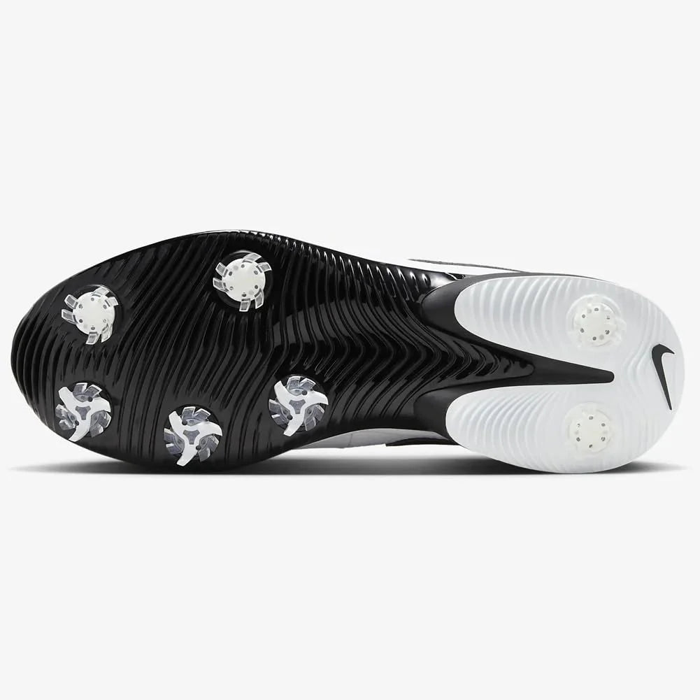 White Black Golf Shoes A47963