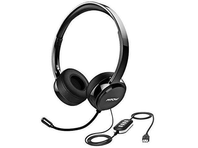 USB Computer Headset with Microphone Noise Cancelling Y514