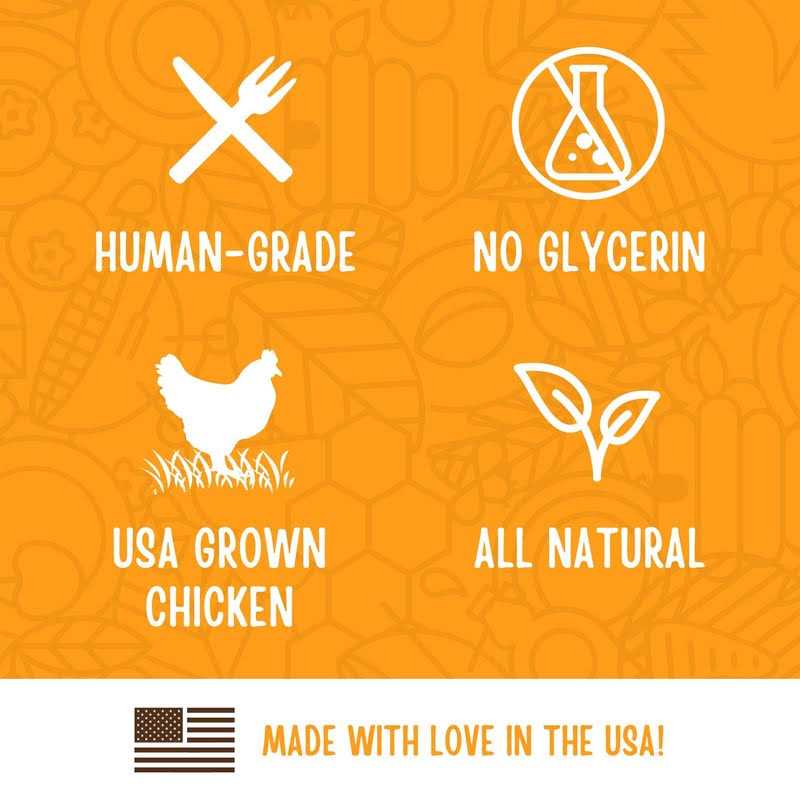 All Natural Chicken Jerky Dog Treats S450627