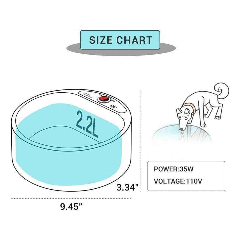Heated Water Bowl X556913