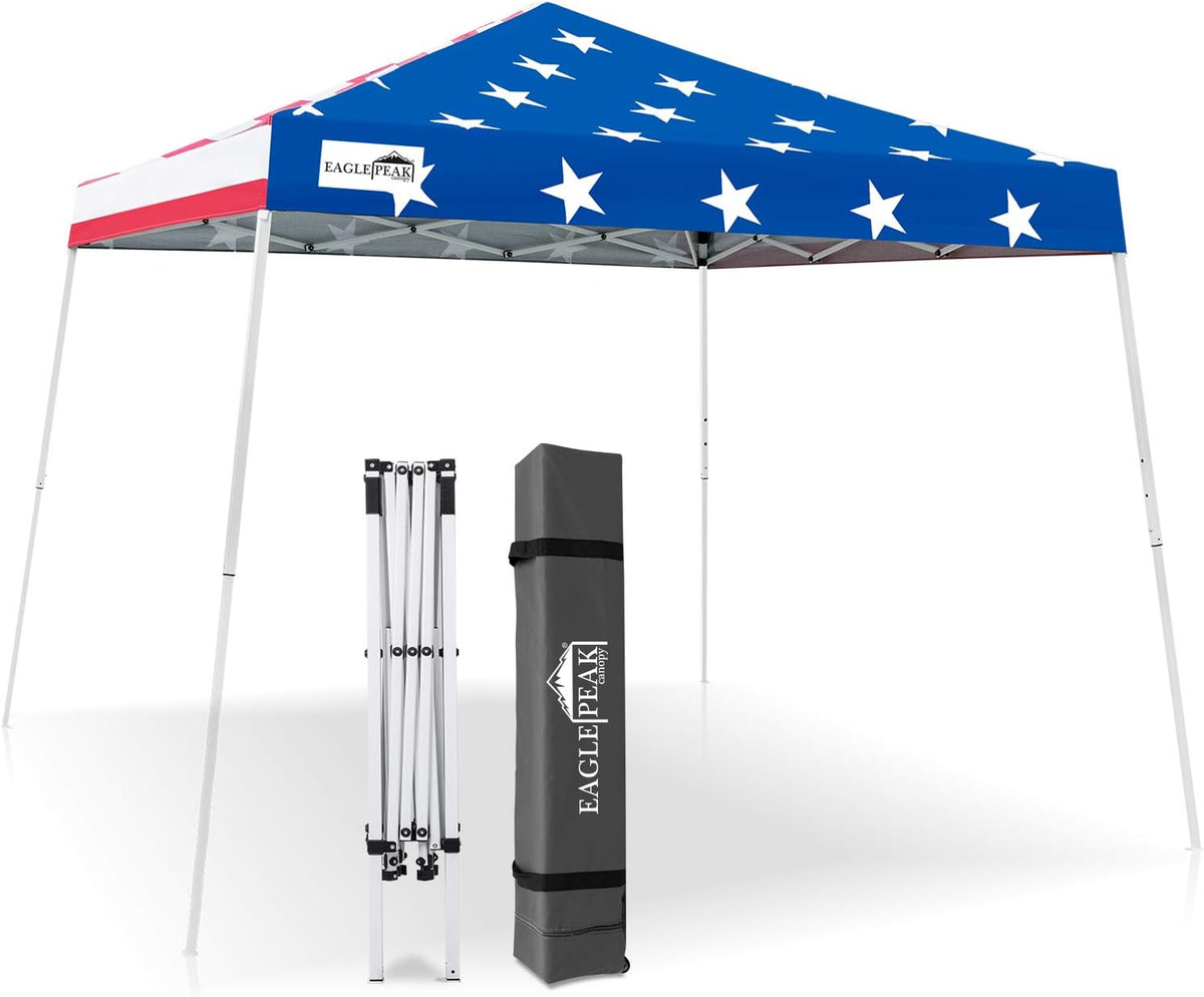 10' x 10' Slant Leg Pop-up Canopy Tent K301547