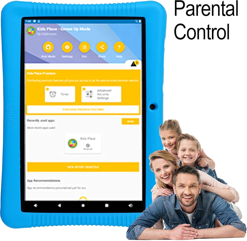 10-inch HD Kids Tablet with Camera, 32GB, Blue G772