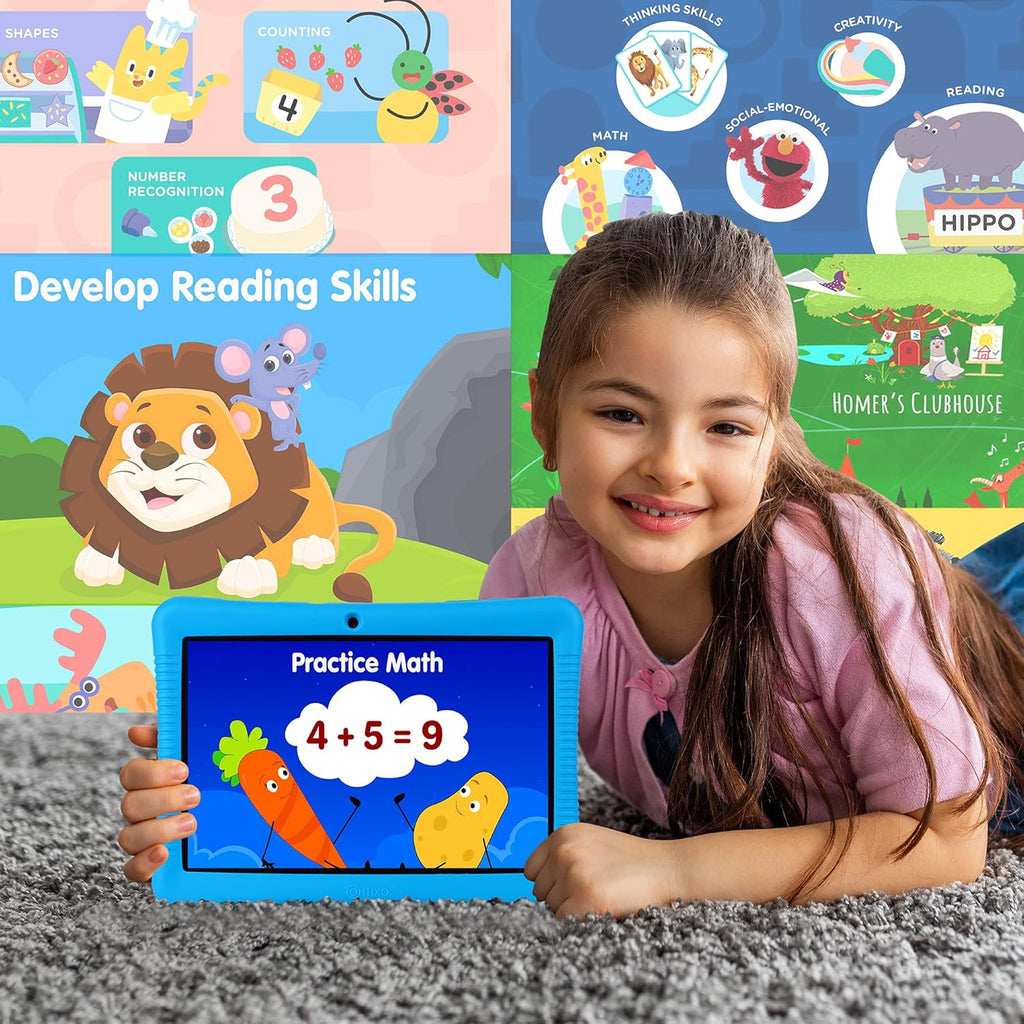 10-inch HD Kids Tablet with Camera, 32GB, Blue G772