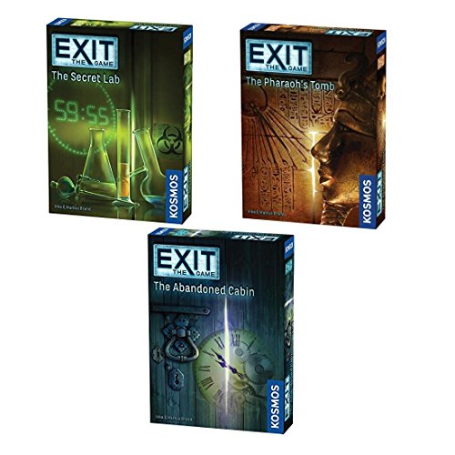 3-Pack Escape Room Bundle Cooperative Game V1478