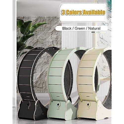 Large 40 inch Solid Wood Cat Exercise Wheel N6427