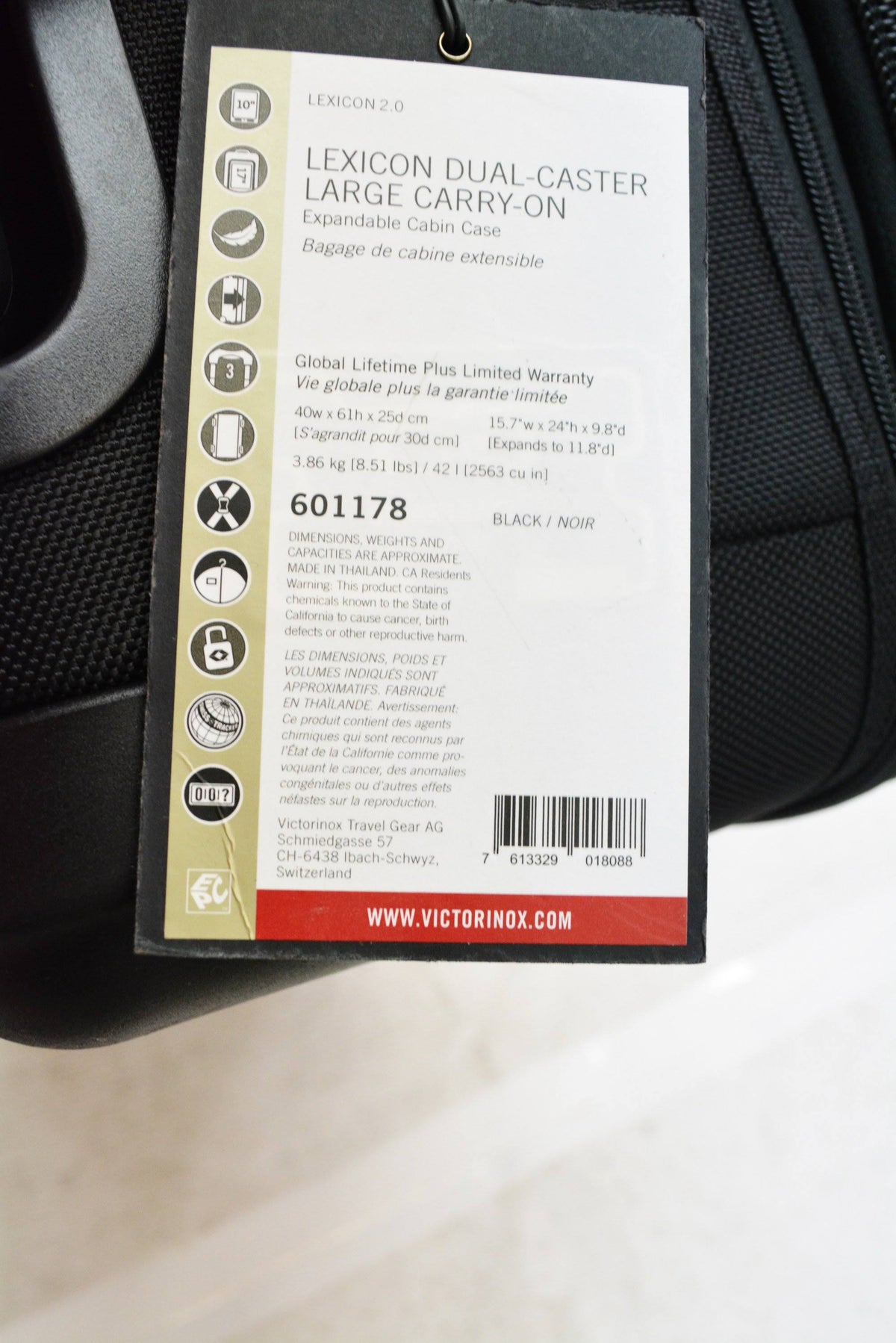 Black Large Carry on Q34531