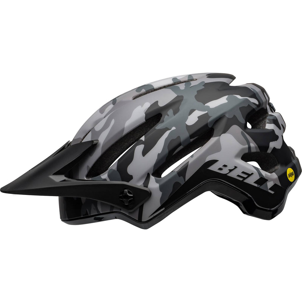 Matte/Gloss Black Camo Helmet I411