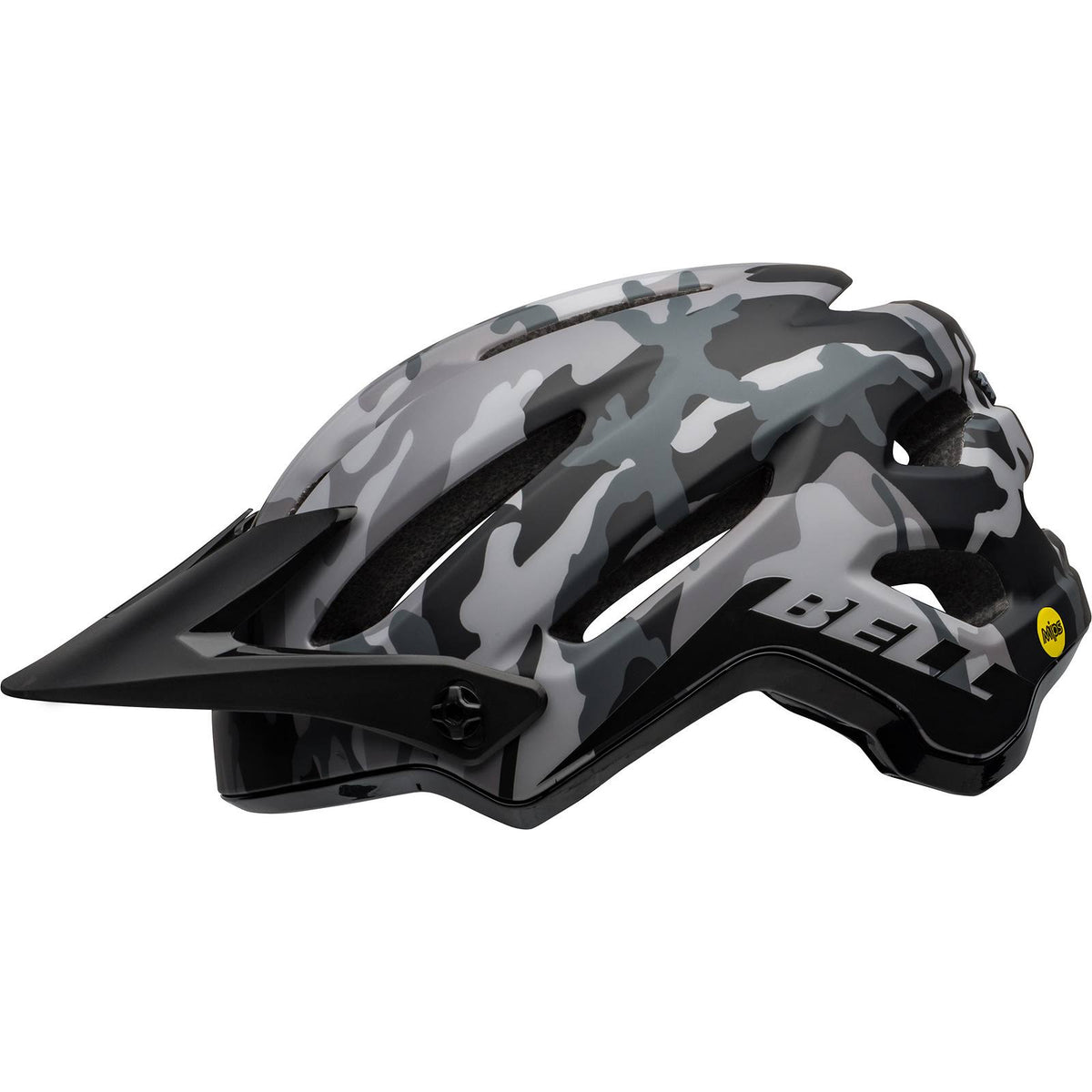 Matte/Gloss Black Camo Helmet I411