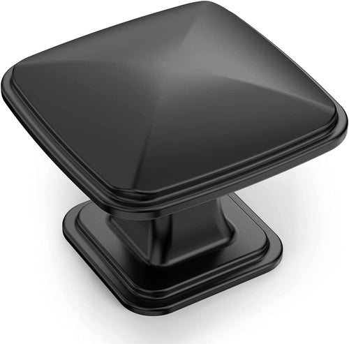 10 Pack Matte Black Cabinet Knobs M689431