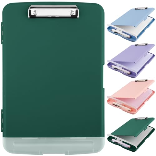 Navy Blue Storage Clipboard 8.5x11 with Pen Holder F964
