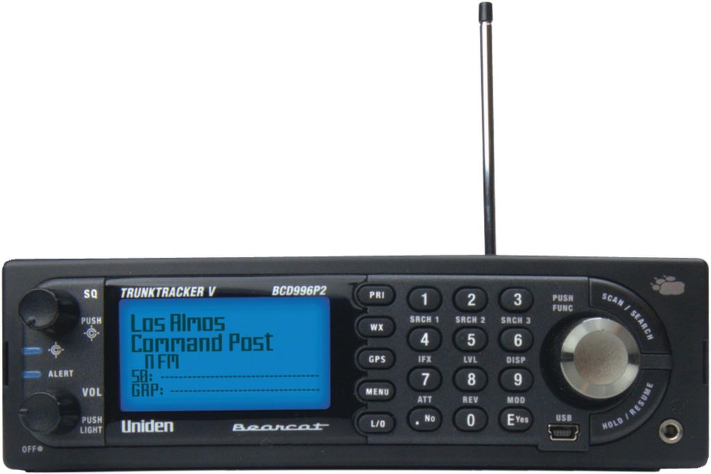Digital Mobile TrunkTracker V Scanner with 4-Line Alpha Display Q634879