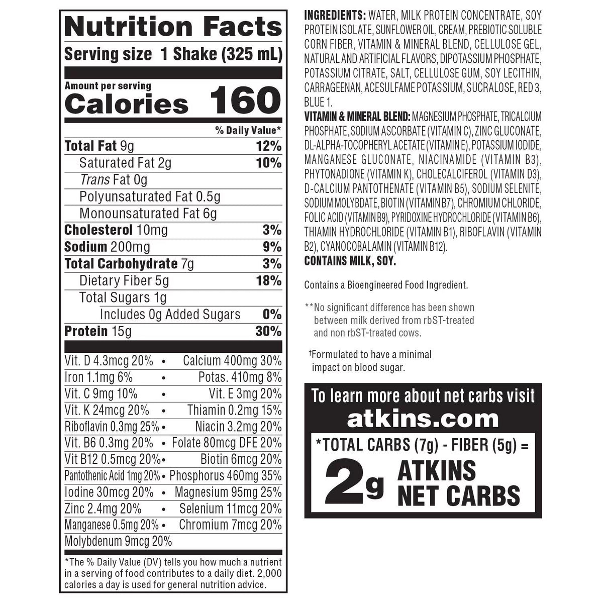 Gluten Free Strawberry Protein-Rich Shake (15 Pk.) F289469