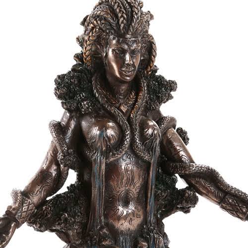 Celtic Mythology Goddess Cast Bronze V4285