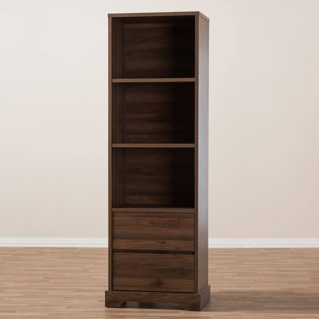 3-Shelf Brown Bookcase A86111