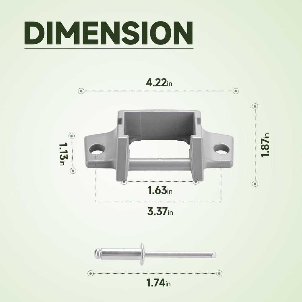 Die-cast Awning Foot Replacement Kit V5873