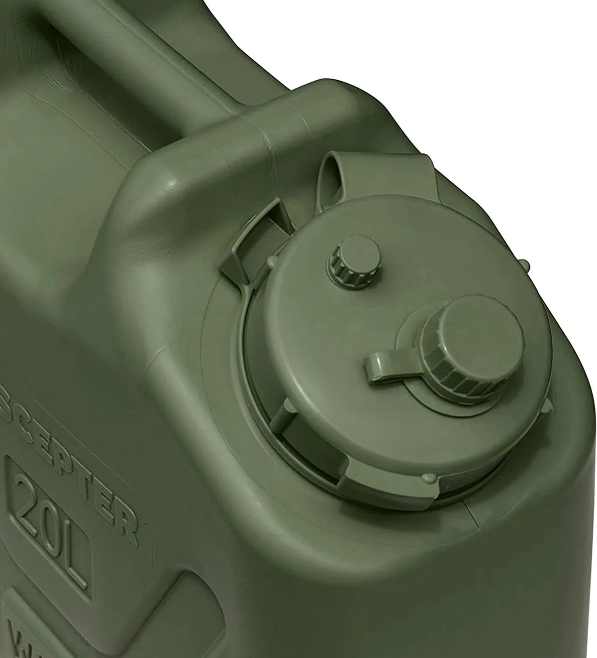 Green 4 Pack 5 Gallon Portable Water Storage Container R653