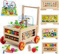 Wooden Activity Cube 7-in-1 Montessori Educational Toy C417