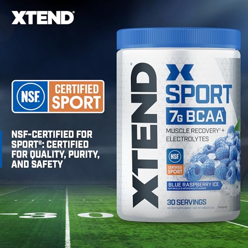 Blue Raspberry Ice BCAA Powder with Electrolytes - 30 Servings V171244
