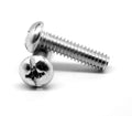 #4-40 x 3/4 Coarse Thread Machine Screw Pan Head Zinc Plated W997
