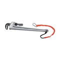 Straight Pipe Wrench Aluminum 1 1/2 in Serrated U5949