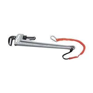 Straight Pipe Wrench Aluminum 1 1/2 in Serrated U5949