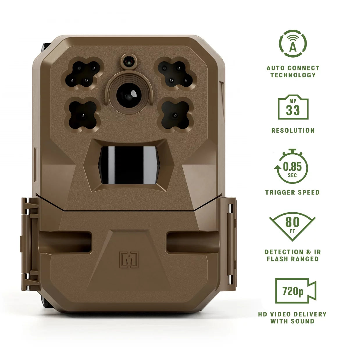 33MP Cellular Trail Camera with Built-in Memory (2-Pack) Q99752