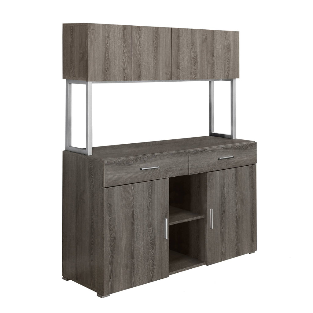 Dark Taupe Storage Credenza B58877