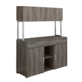 Dark Taupe Storage Credenza B58877