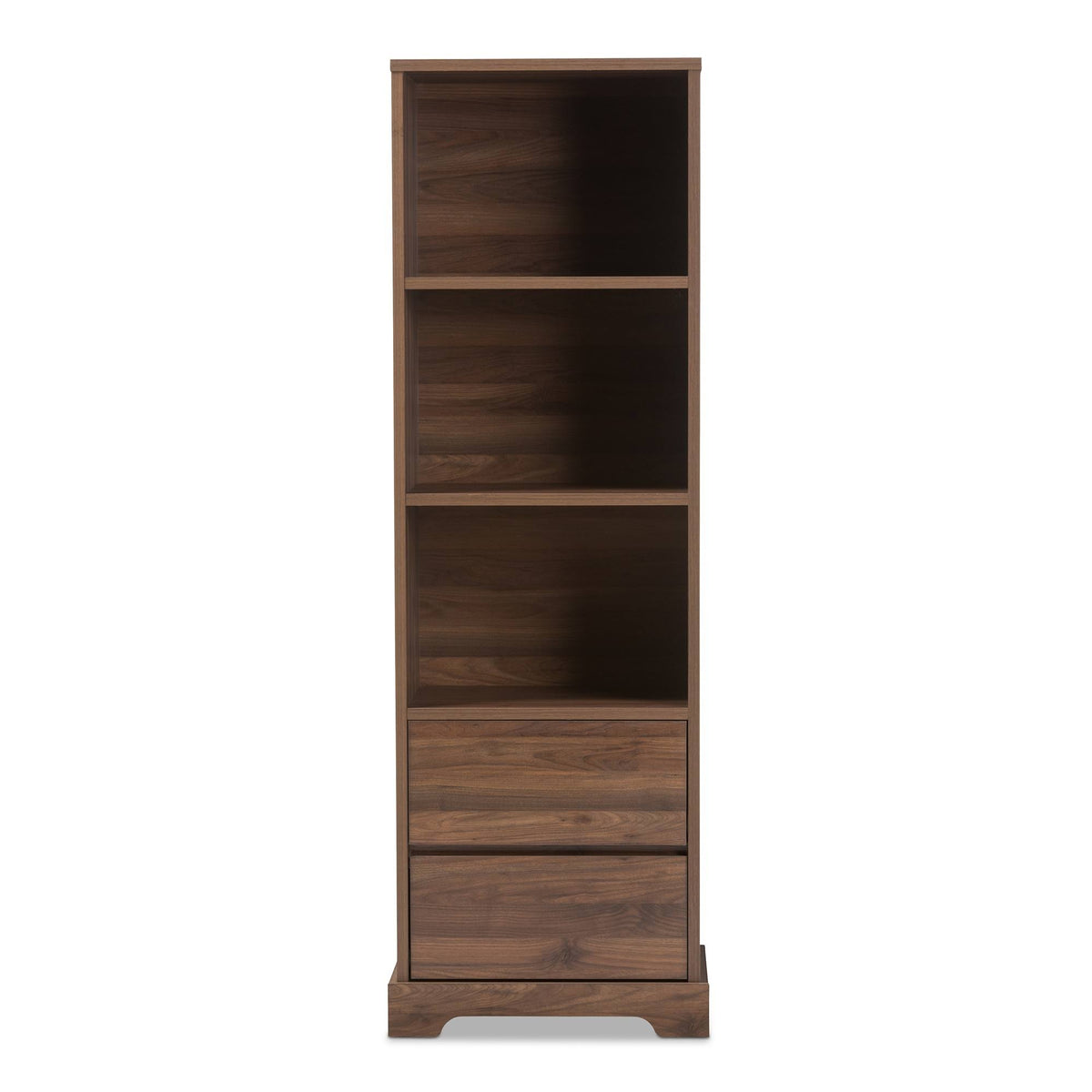 3-Shelf Brown Bookcase A86111