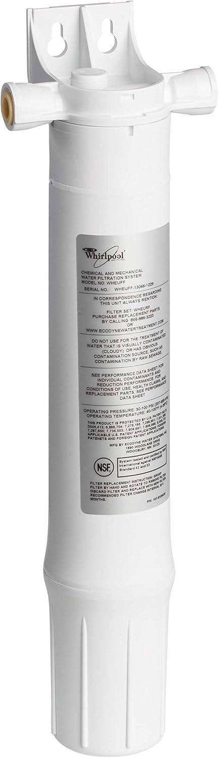 White 1 Count Replacement Water Filter F500986