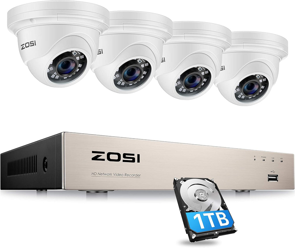 4K 16 Channel Security Camera System with 3TB Hard Drive and 12 x 5MP Cameras N6388