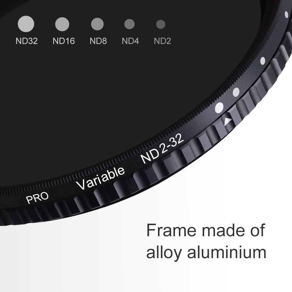 67mm Variable ND2-ND32 Neutral Density Filter V25862