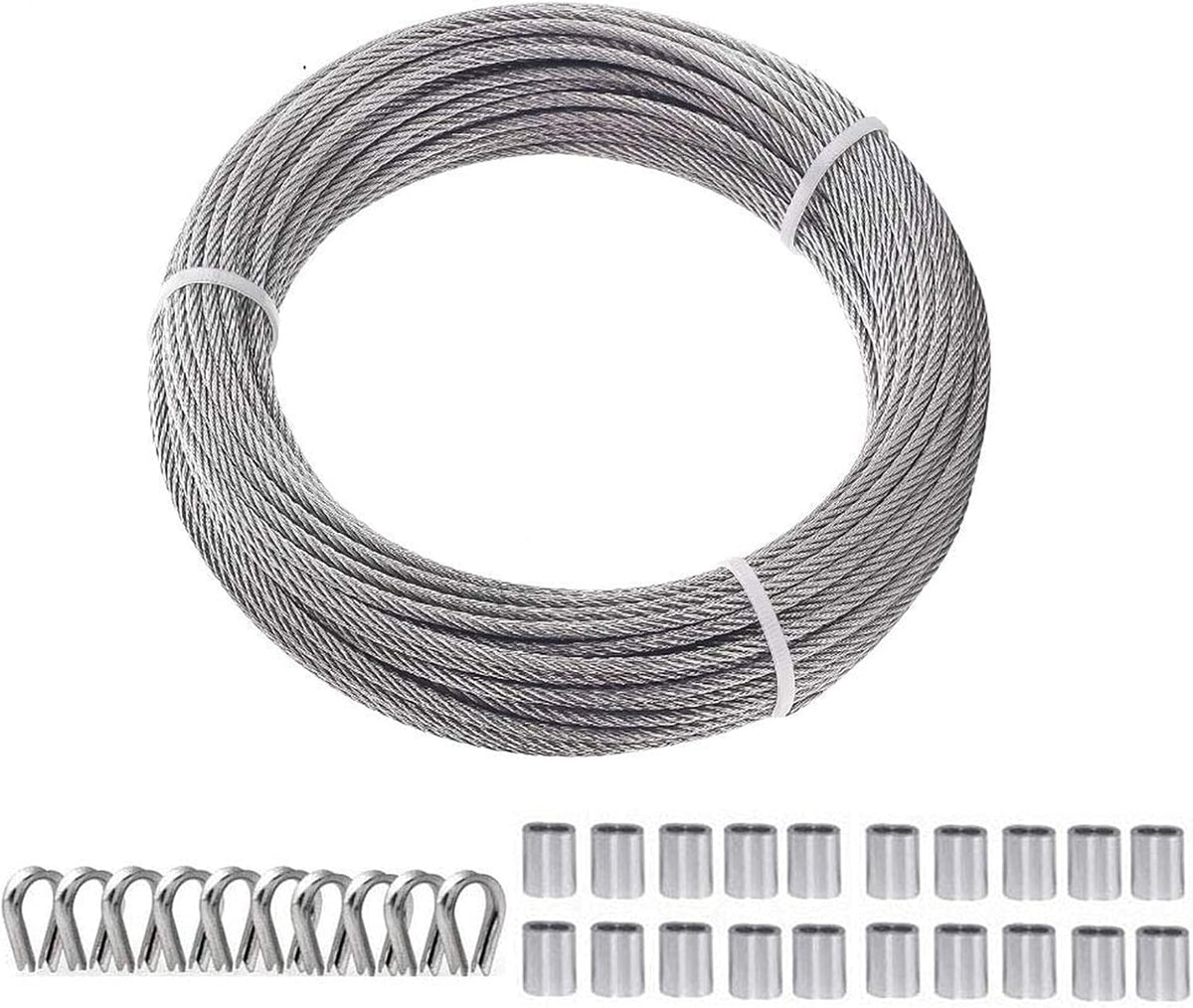 1/8 Stainless Steel Cable Railing Kit with Wire Rope Cutter P756